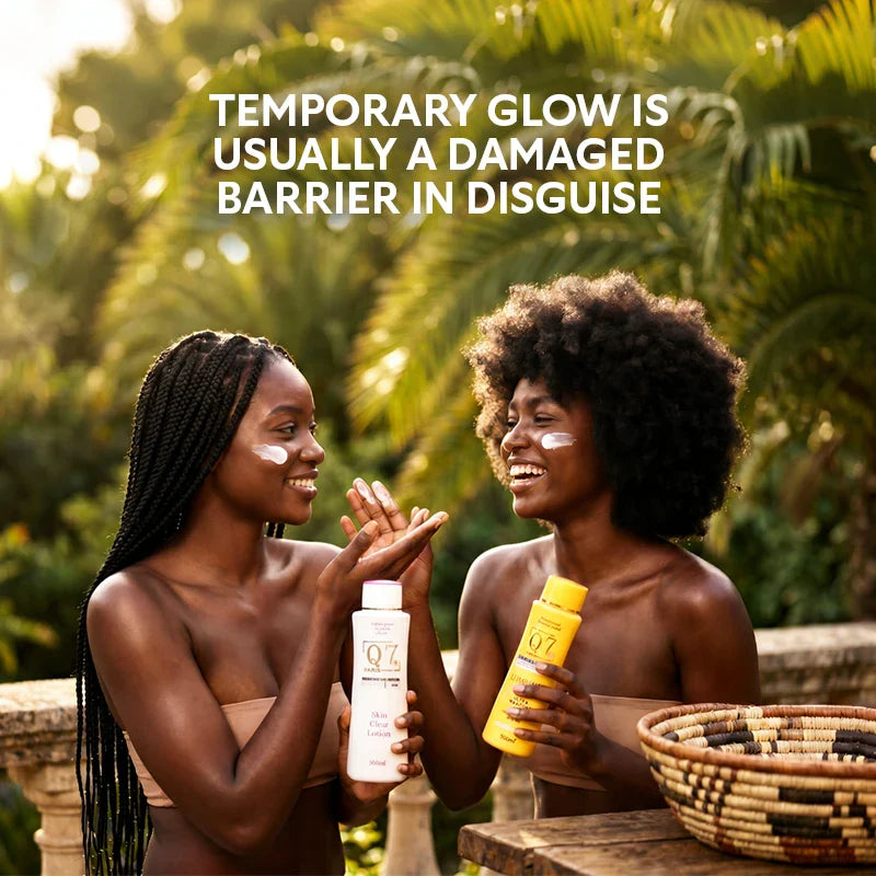 Why Your Skin Looks Good for a Week Then Breaks Down Again