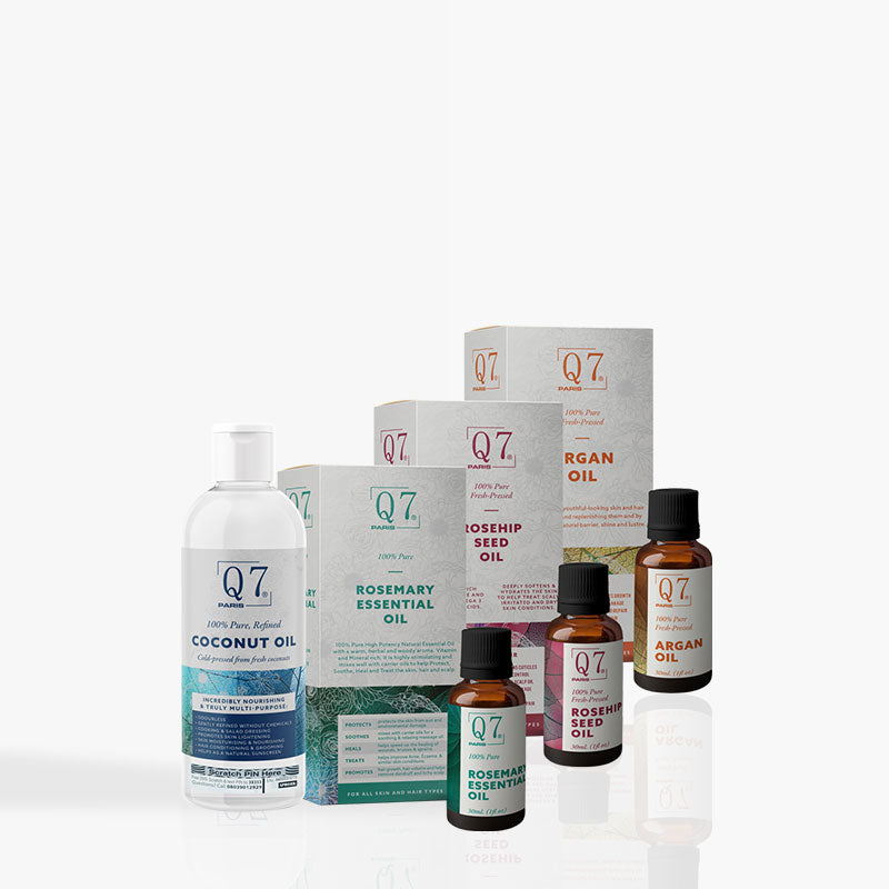 The Stretchmark & Blemish Bundle (4 in1) - Q7Paris Skincare