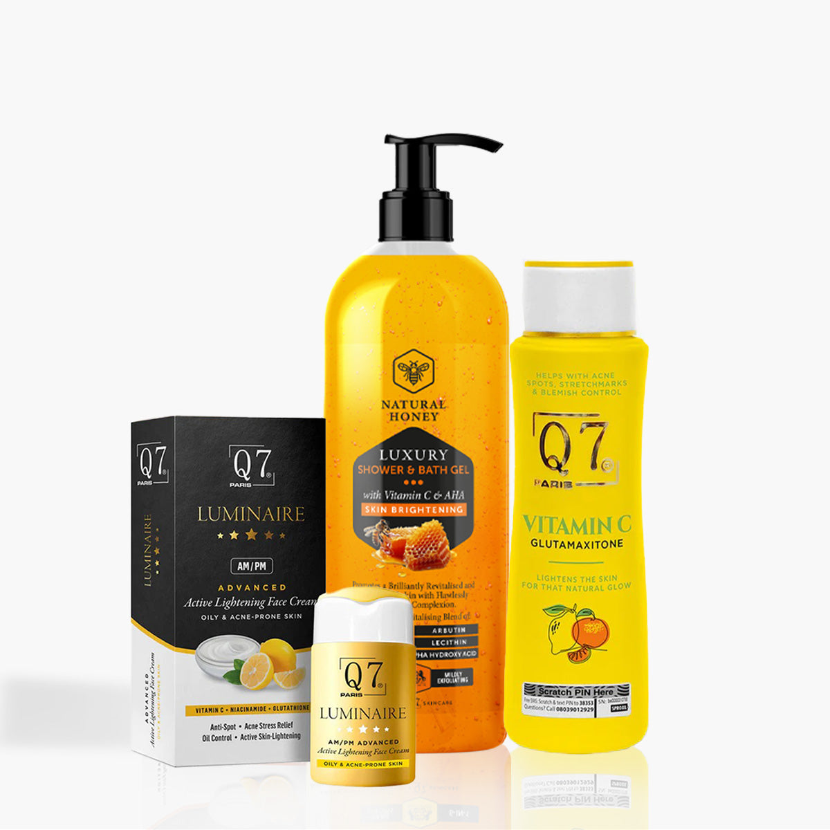 Vitamin C Gluta Bundle - Sensitive, Oily, and Acne Prone skin