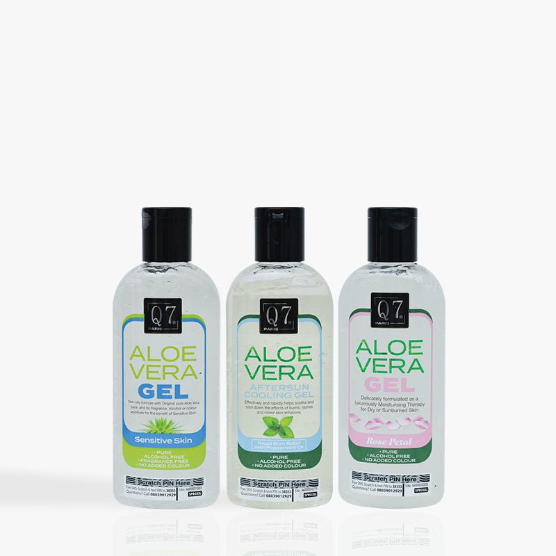 plant therapy aloe vera gel Q7Paris Aloe Vera Gel Range