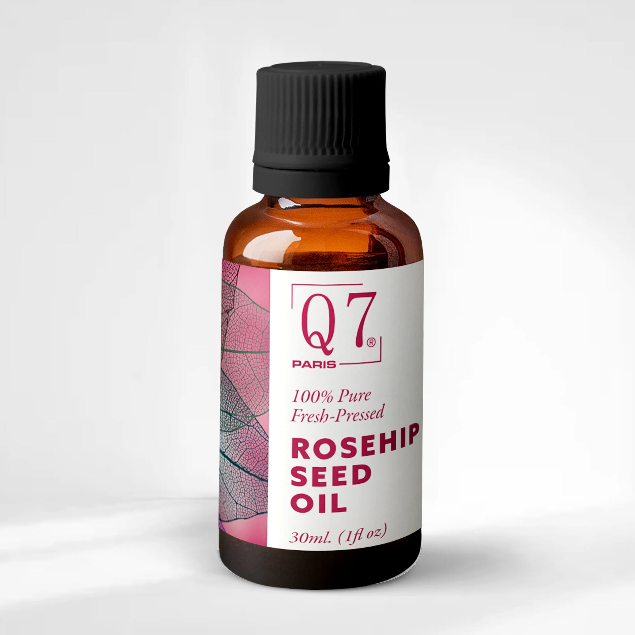 100% Pure, Fresh - Pressed Rosehip Seed Oil – 30ml