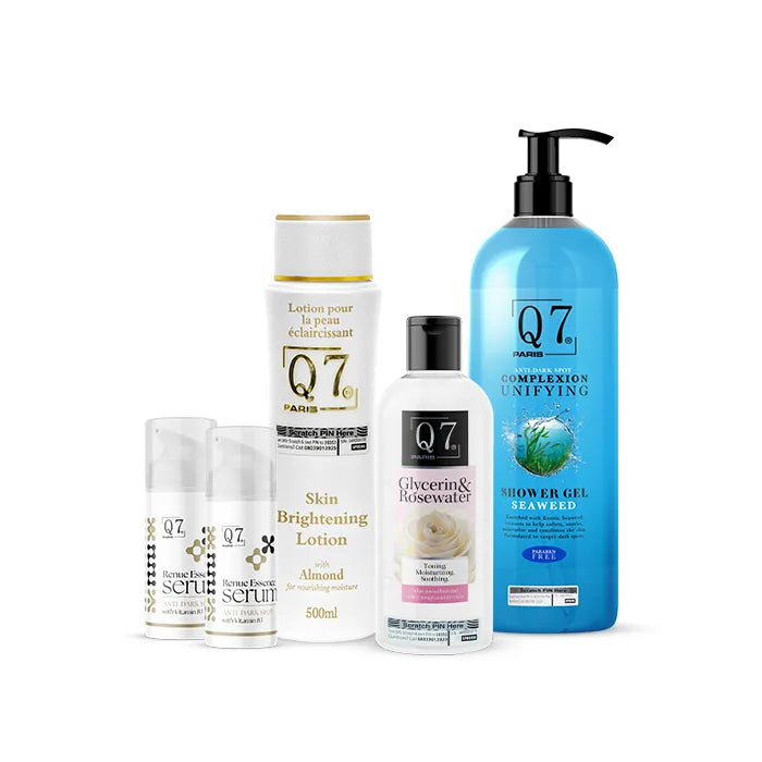 Q7Paris Anti Dark Spot Starter Pack (5-in-1) with Shower Gel