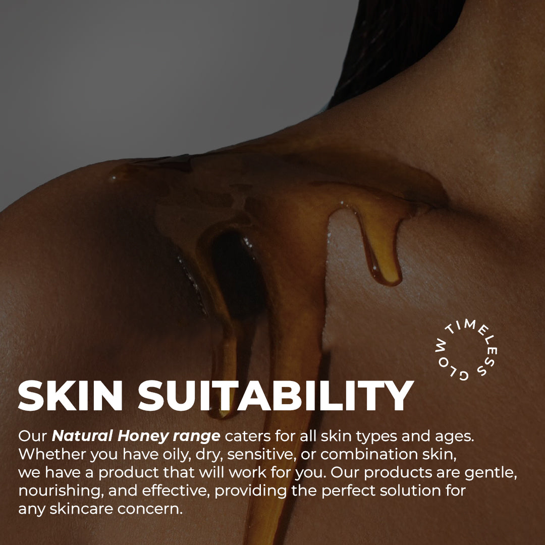 NATURAL HONEY Skin Lightening Radiance Boosting Shower Gel: with Retinol, Niacinamide, and Hyaluronic Acid – 1000ml