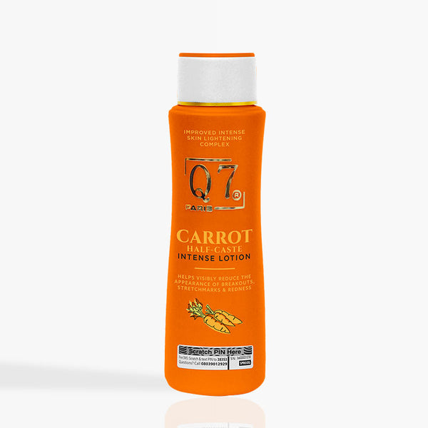 Q7Paris Carrot HCaste Intense Skin Lightening Complex Lotion 300ml