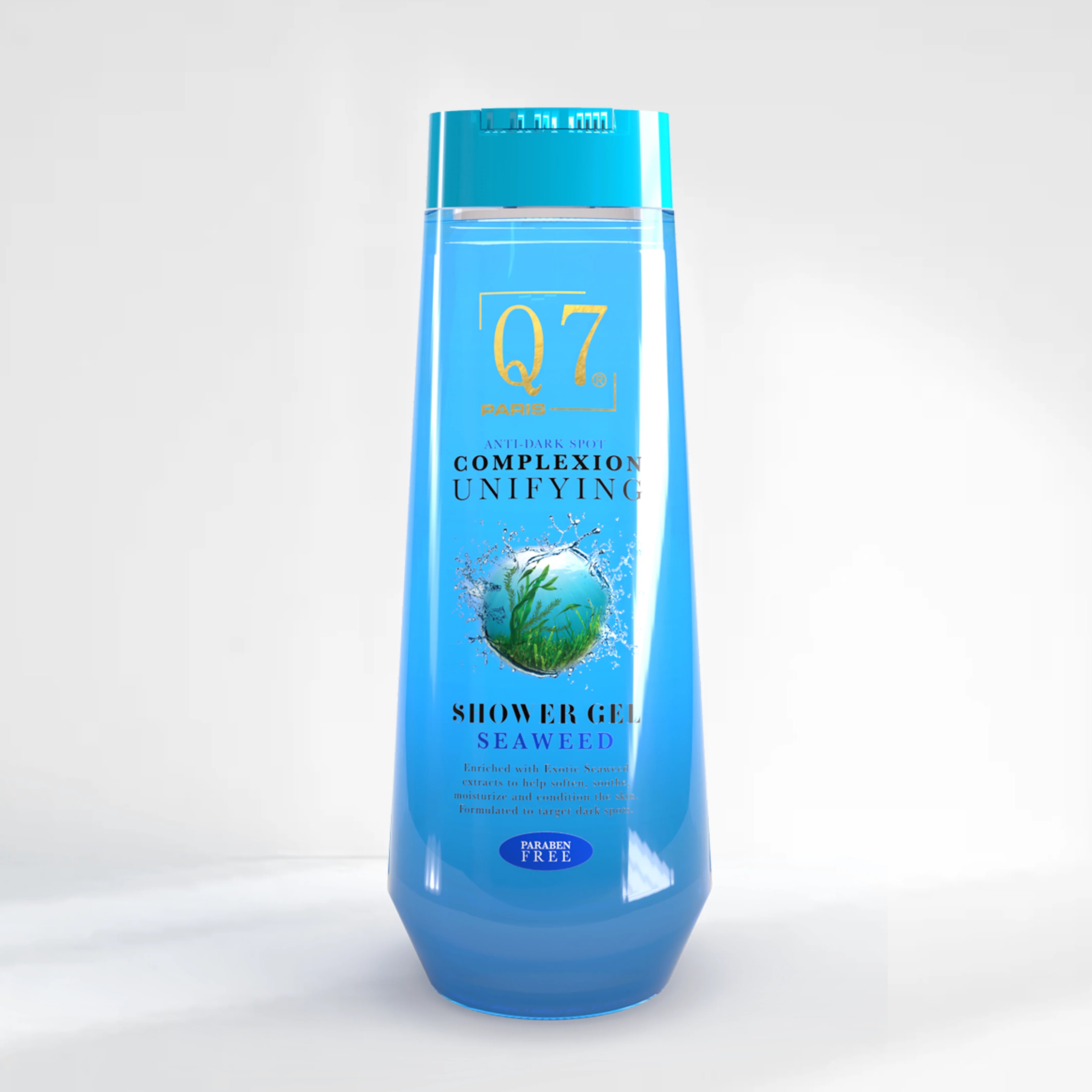 Q7Paris Anti-Dark Spot Complexion Unifying Shower Gel: with Seaweed and Licorice - 850ml