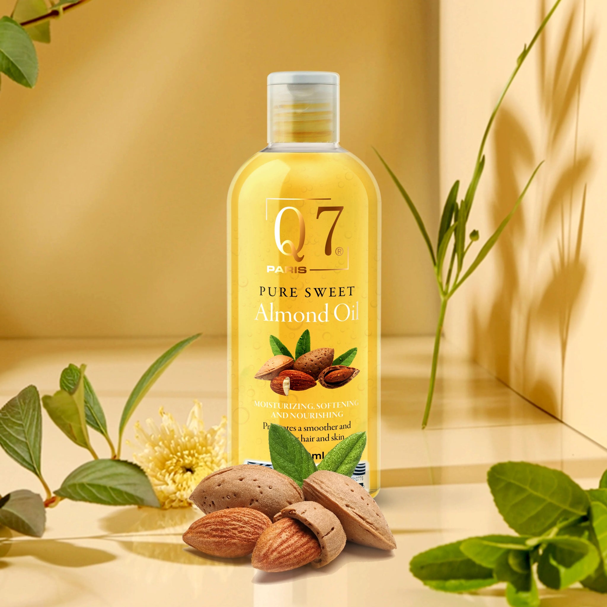 Q7Paris 100% Pure Sweet Almond Oil – 250ml